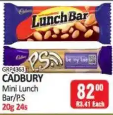 KitKat Cash and Carry Cadbury Mini Lunch Bar/PS offer