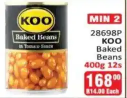 KitKat Cash and Carry KOO Baked Beans in Tomato Sauce offer