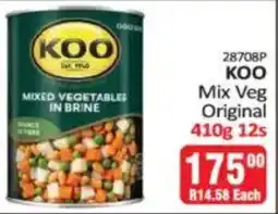 KitKat Cash and Carry Koo Mix Veg Original offer