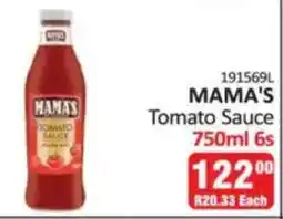 KitKat Cash and Carry MAMA'S Tomato Sauce offer