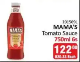 KitKat Cash and Carry MAMA'S Tomato Sauce offer
