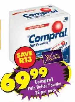 Shoprite Compral Pain Relief Powder offer