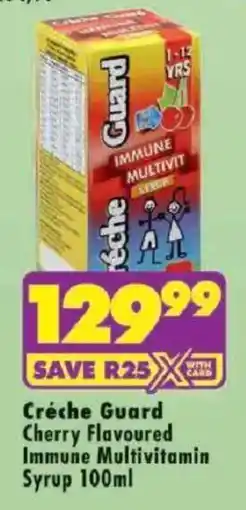 Shoprite Créche Guard Immune Multivitamin Syrup offer