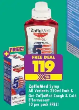 Shoprite ZafluMed Syrup offer
