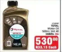 KitKat Cash and Carry Total Motor Oil SAE 40 offer