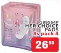 KitKat Cash and Carry HER CHOICE PADS offer