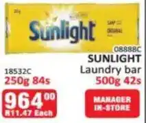 KitKat Cash and Carry Sunlight Laundry bar offer