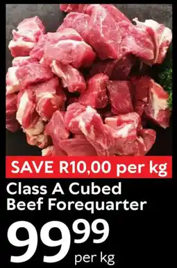 Oxford Freshmarket Class A Cubed Beef Forequarter offer