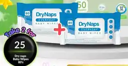 Super Save Dry Naps Baby Wipes offer