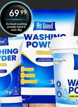 Super Save As Good washing powder hand & auto offer