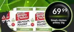 Super Save Rainbow Simply chicken polony offer