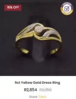 Cash Converters 9ct Yellow Gold Dress Ring offer