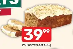 Pick n Pay Hypermarket PnP Carrot Loaf offer