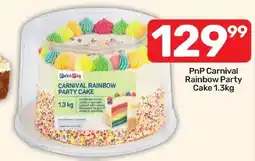 Pick n Pay Hypermarket PnP Carnival Rainbow Party Cake offer