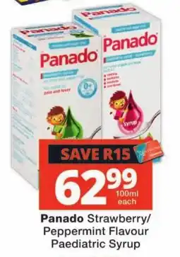 Checkers Panado Paediatric Syrup offer
