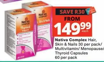 Nativa Complex Hair, Skin & Nails