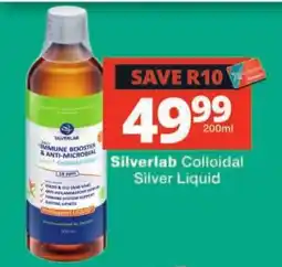 Checkers Silverlab Colloidal Silver Liquid offer