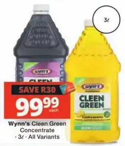 Checkers Hyper Wynn's Cleen Green Concentrate offer