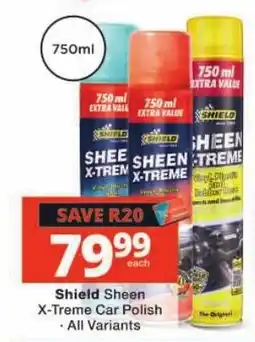 Checkers Hyper Shield Sheen X-Treme Car Polish offer