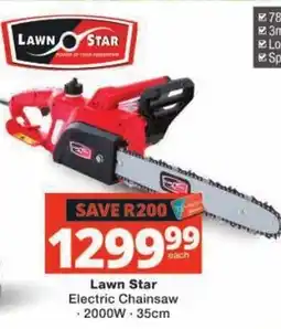 Checkers Hyper Lawn Star Electric Chainsaw offer