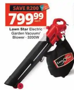 Checkers Hyper Lawn Star Electric Garden Vacuum/Blower offer