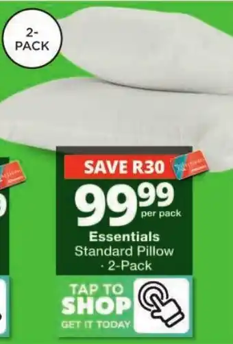 Essentials Standard Pillow