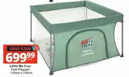 Checkers Hyper Little Me Easy Fold Playpen offer