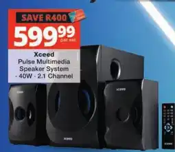 Checkers Hyper Xceed Pulse Multimedia Speaker System offer