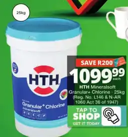 Checkers Hyper HTH Granular+ Chlorine offer