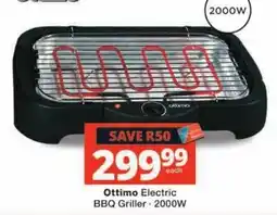 Checkers Hyper Ottimo Electric BBQ Griller offer