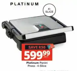 Checkers Hyper Platinum Panini Press offer