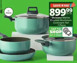 Checkers Hyper Quisimo Marine Pressed Aluminium Cookware Set offer