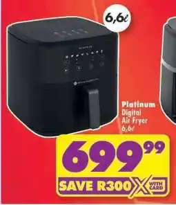 Shoprite Platinum Digital Air Fryer offer