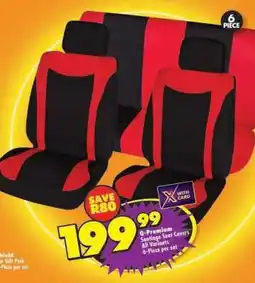 Shoprite Q-Premium Santiago Seat Covers offer
