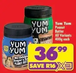 Shoprite Yum Yum Peanut Butter offer