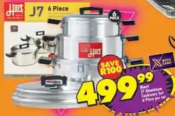 Shoprite Hart J7 Aluminium Cookware Set 6-Piece per set offer