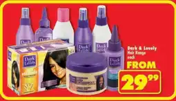 Shoprite Dark & Lovely Hair Range offer