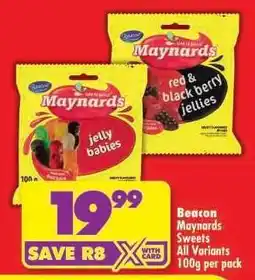 Shoprite Beacon Maynards Sweets offer