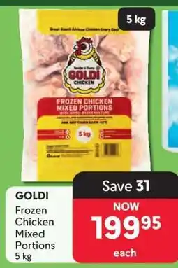 Makro Goldi Frozen Chicken Mixed Portions 5 kg offer