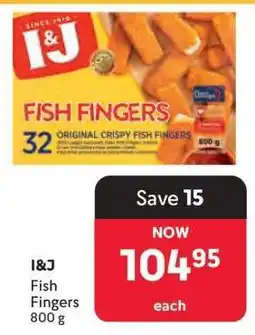 Makro I&J Fish Fingers offer
