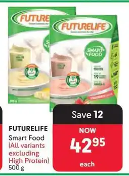 Makro Futurelife Smart+ Food offer