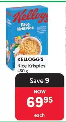 Makro KELLOGG'S RICE KRISPIES offer