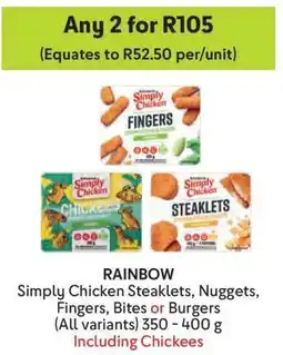 Makro Rainbow Simply Chicken offer