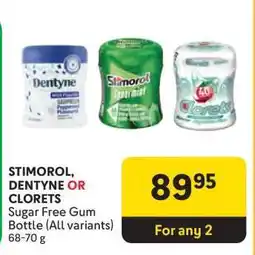 Makro STIMOROL, DENTYNE OR CLORETS offer