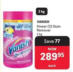 Makro VANISH Power O2 Stain Remover offer