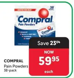 Makro Compral Pain Powders offer
