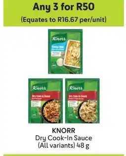 Makro KNORR Dry Cook-in-Sauce offer