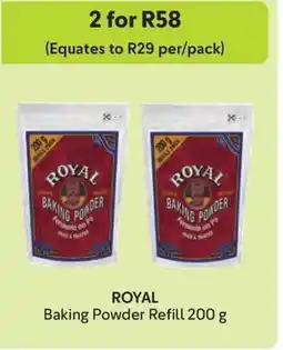 Makro Royal Baking Powder Refill 200 g offer