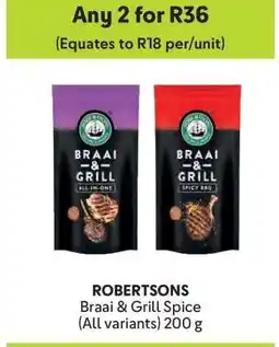 Makro Robertsons Braai & Grill Spice offer
