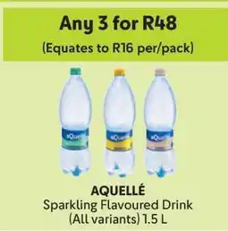 Makro AQUELLÉ Sparkling Flavoured Drink offer